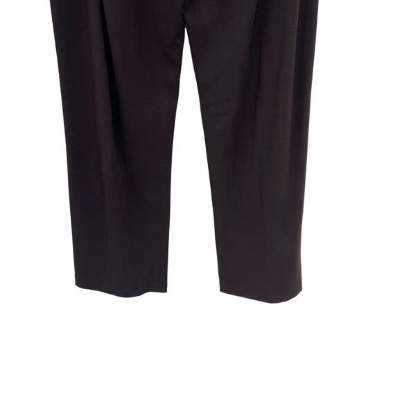 Eileen Fisher Straight Pants Viscose Stretch Ponte Knit Brown Plus Size 2X - Picture 8 of 12
